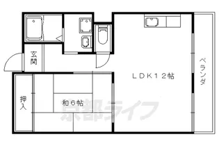 ローズハイツ【3階】の間取り