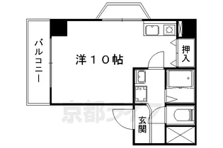 ドモス竹鼻【307号室】の間取り