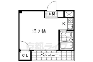 第8長栄ヴィライースト【2階】の間取り