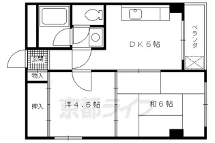 グレイスビル【302号室】の間取り
