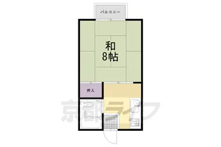 フジハイツ【105号室】の間取り