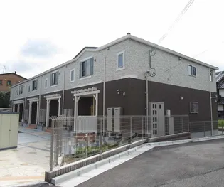 京都府木津川市市坂久保川【アパート】の外観