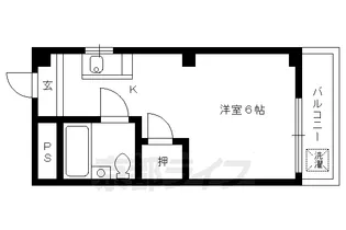 ル・プルミエロック【202号室】の間取り