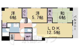 プレステージ壱番館【201号室】の間取り