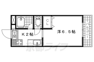 ザ・ペールハイツ【203号室】の間取り