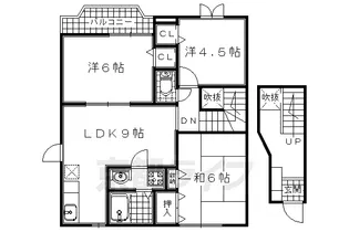 グリーン・ヴィラ【2階】の間取り