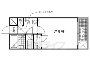 メゾンセレクト【209号室】の間取り