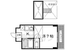 メゾン・ドゥ・レテューディヤン浩栄【332号室】の間取り