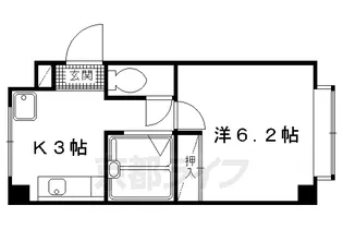 グランドメゾン坊ちゃん【2階】の間取り
