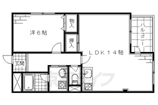 グレースHAYAMA【3階】の間取り
