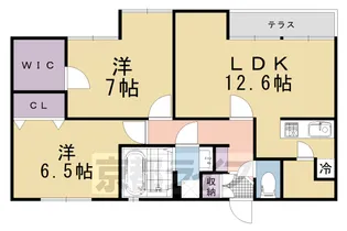 (仮称)トータス森田【201号室】の間取り