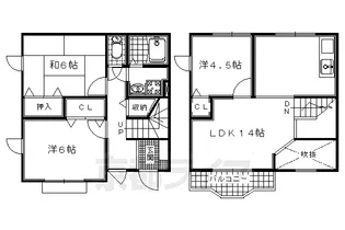 花住坂ガーデン弐番館【102号室】の間取り