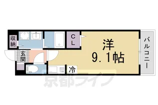 メゾン・ド・励歩【2階】の間取り