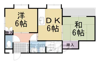 長岡中央第1ビル【201号室】の間取り