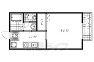 ラプラス【103号室】の間取り