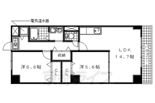 グランソルY&D【202号室】の間取り