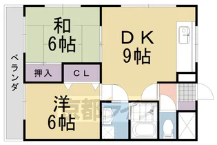 PINKFIELD【403号室】の間取り