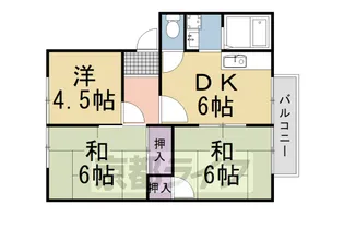 アーバンM【106号室】の間取り