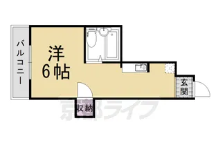 レスポワールユキオ【308号室】の間取り