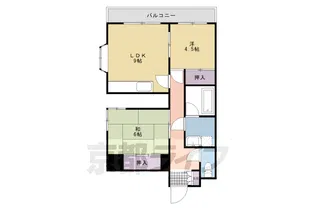 ハイツテラオパートⅡ【302号室】の間取り