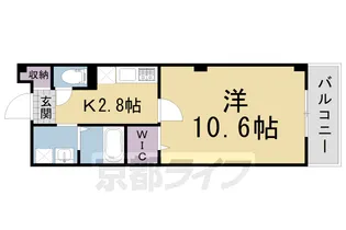 ボヌール【3階】の間取り