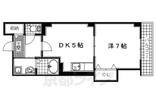 ボヌール【1階】の間取り