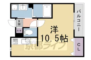 カーサ・プラシード【106号室】の間取り