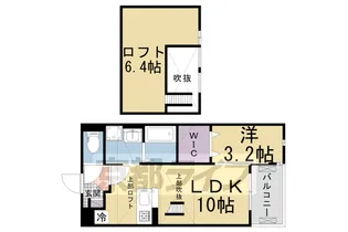 コリーヌアンジュ【2階】の間取り