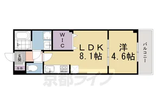 セイバリーヒル【210号室】の間取り