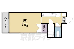 清和マンション【3階】の間取り