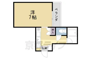 清和マンション【103号室】の間取り