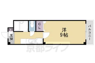 シュエットC【105号室】の間取り