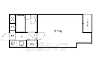 BLDG清水坂【4階】の間取り