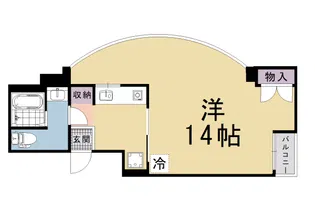 BLDG清水坂【401号室】の間取り