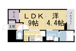 プレシオン【302号室】の間取り