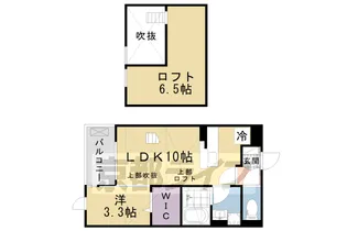 カルム大住【207号室】の間取り