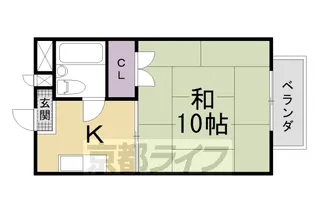 コートホーム21【307号室】の間取り