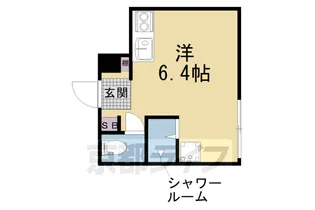 サイト烏丸三条町【4階】の間取り