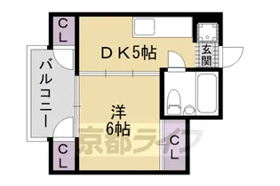 ロイヤルテラス佳欧留【401号室】の間取り