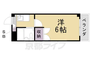 フレグランス桂南【305号室】の間取り