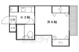 寿晃ハイデンス【202号室】の間取り