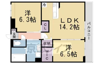 シンフォニー【3階】の間取り