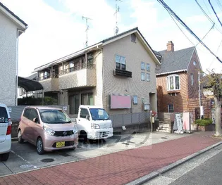 京都府京田辺市花住坂1丁目【テラスハウス】の外観