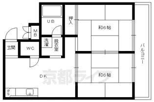 Yコ−ポ【402号室】の間取り