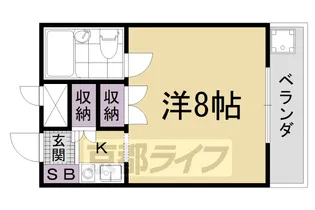 みささぎプチハイツ【202号室】の間取り