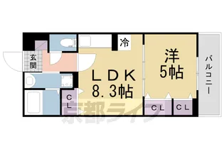 サニースクエア【3階】の間取り