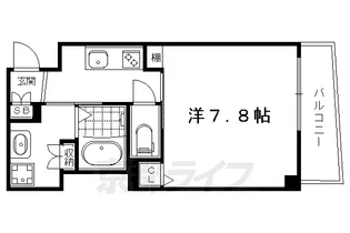 SPEL IN KYO【503号室】の間取り