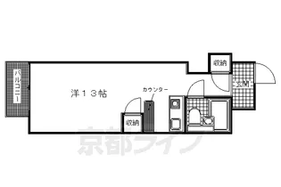 グランドールヤギ【303号室】の間取り