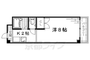 ハイツカクテル【302号室】の間取り