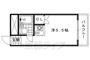 DAコート【211号室】の間取り